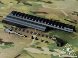 Крышка ствольной коробки для АК с планкой Вивера