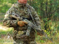 АК-74 выкрашен под MULTICAM красками RECOIL