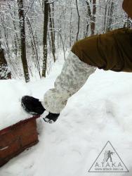 Гамаши в зимнем камуфляже PenCott SnowDrift