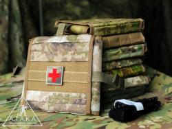 Подсумок IFAK A2 в камуфляже A-TACS AU (ATAU)