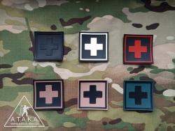 ассортимент патчей и нашивок MEDIC CROSS