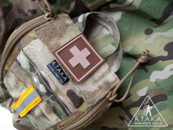 аптечка IFAK серии AMIAK MULTICAM с патчем MEDIC CROSS