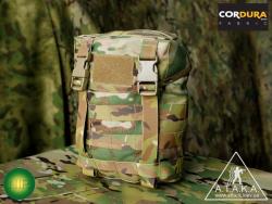 Лицевая сторона в камуфлированных стропах MOLLE