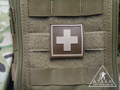 Нашивка MEDIC CROSS ПВХ НОВИНКА!