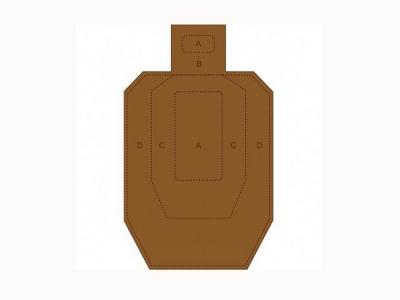 Мишень картонная IPSC НОВИНКА!